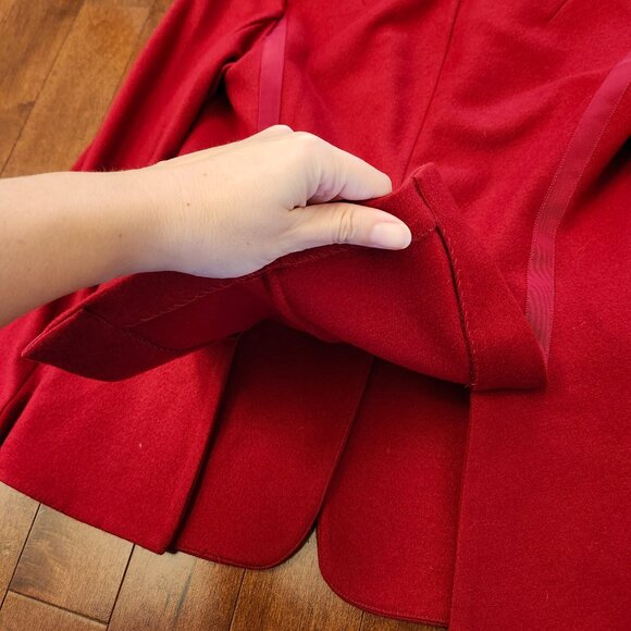 Rag & Bone women's red wool blazer in size 2 - Picture 7 of 9